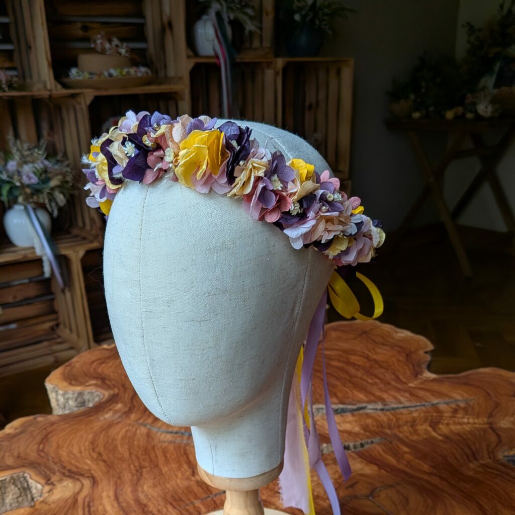 couronne fleurie